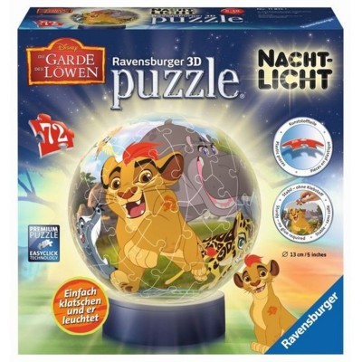 Puzzle ball 3d - lion guard  Ravensburger    002080